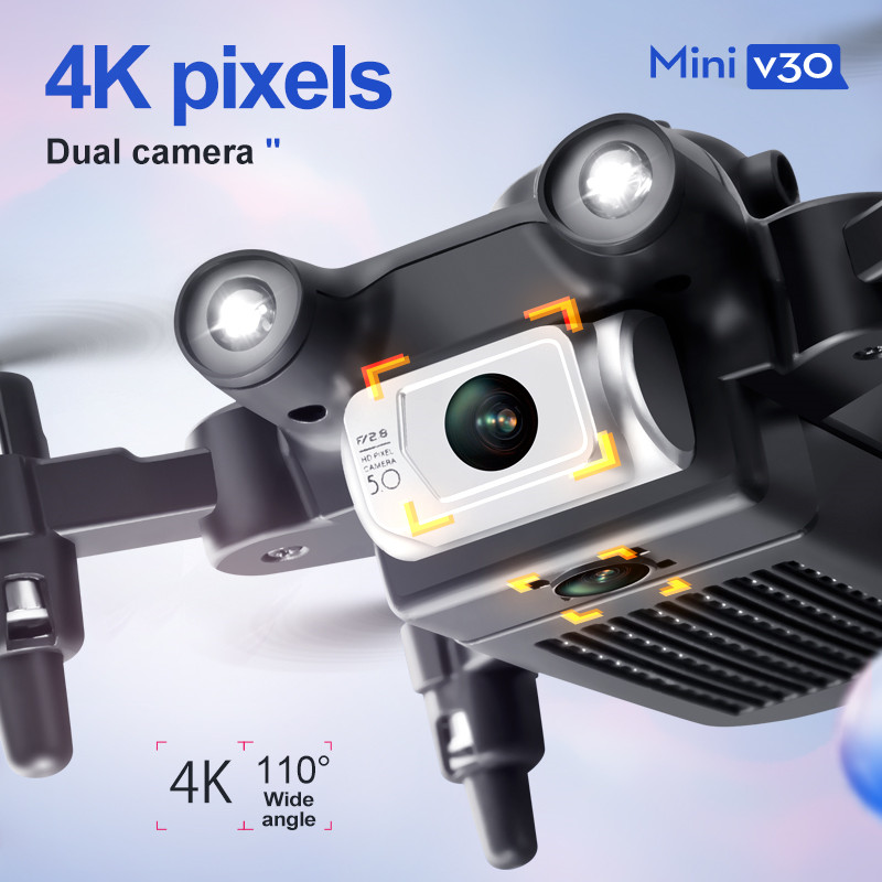 Mini V30 WiFi FPV Drone With 4 - Drone Kit Tricopter 评论和价格