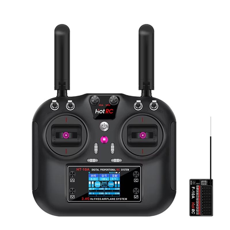 HOTRC HT-10A 2.4Ghz 10CH Remot - Drone Kit Beginner 评论和价格