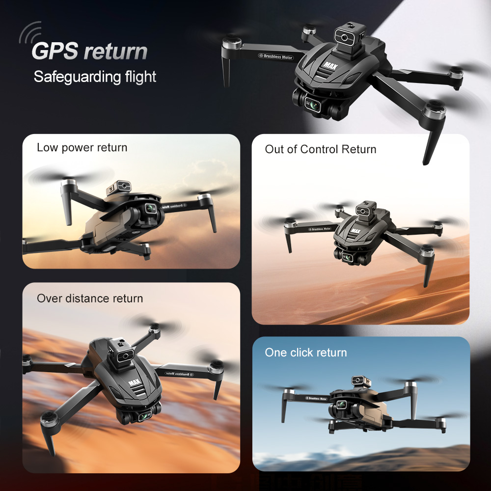 V168 PRO Max GPS Drone 8K Prof - Drone Kit Professional 评论和价格