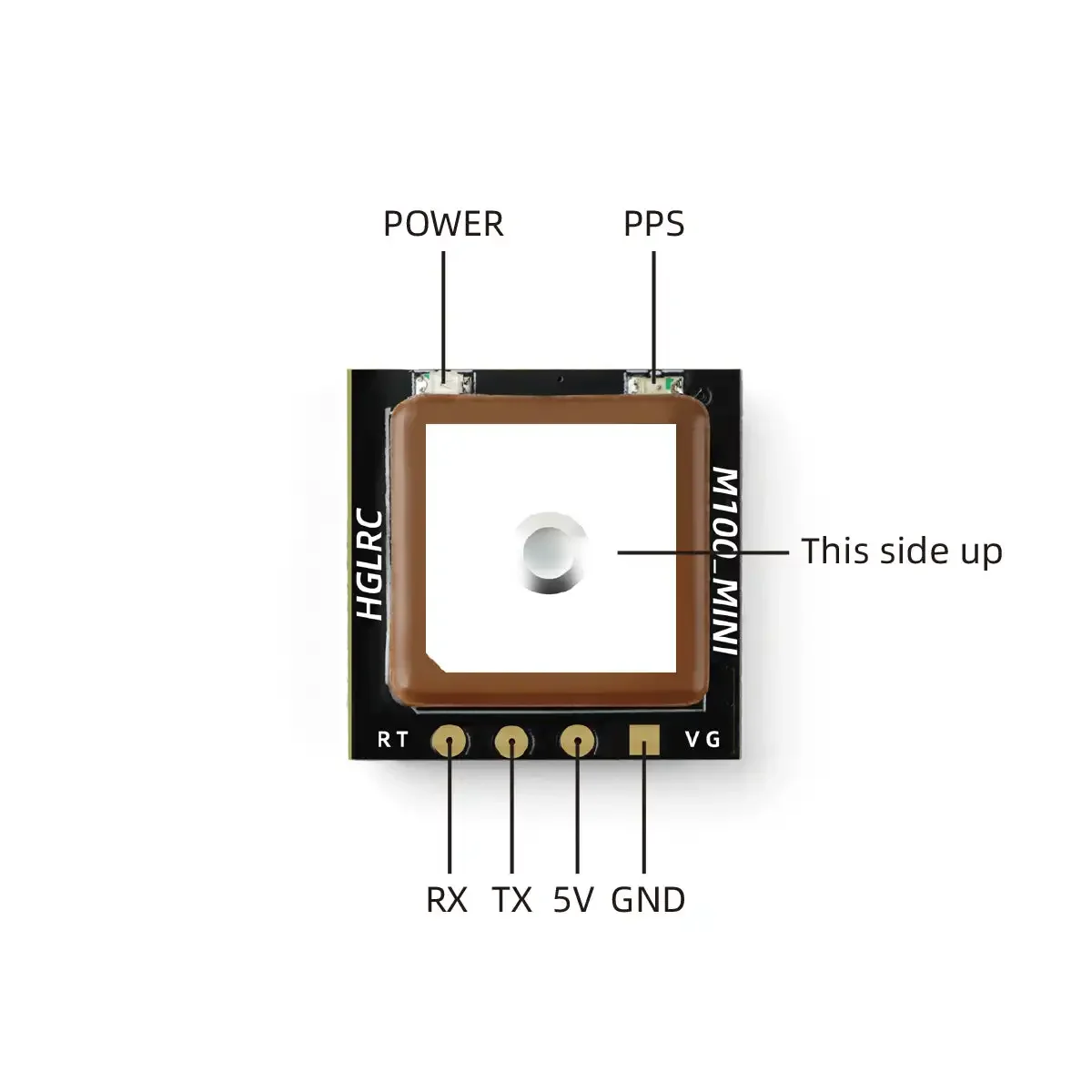 HGLRC M100 Mini GPS Module M10 - Drone Kit Fpv 评论和价格
