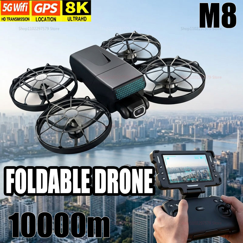 New Drones M8 GPS 8K Professio - Drone Kit With Camera 评论和价格