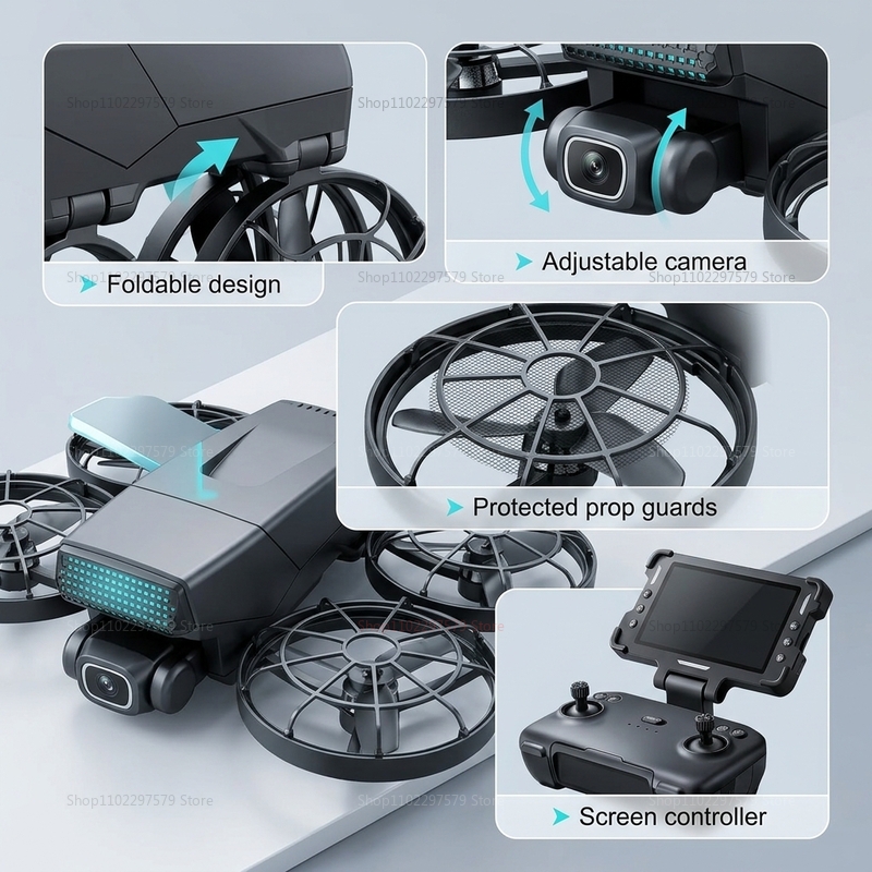 New Drones M8 GPS 8K Professio - Drone Kit With Camera 评论和价格