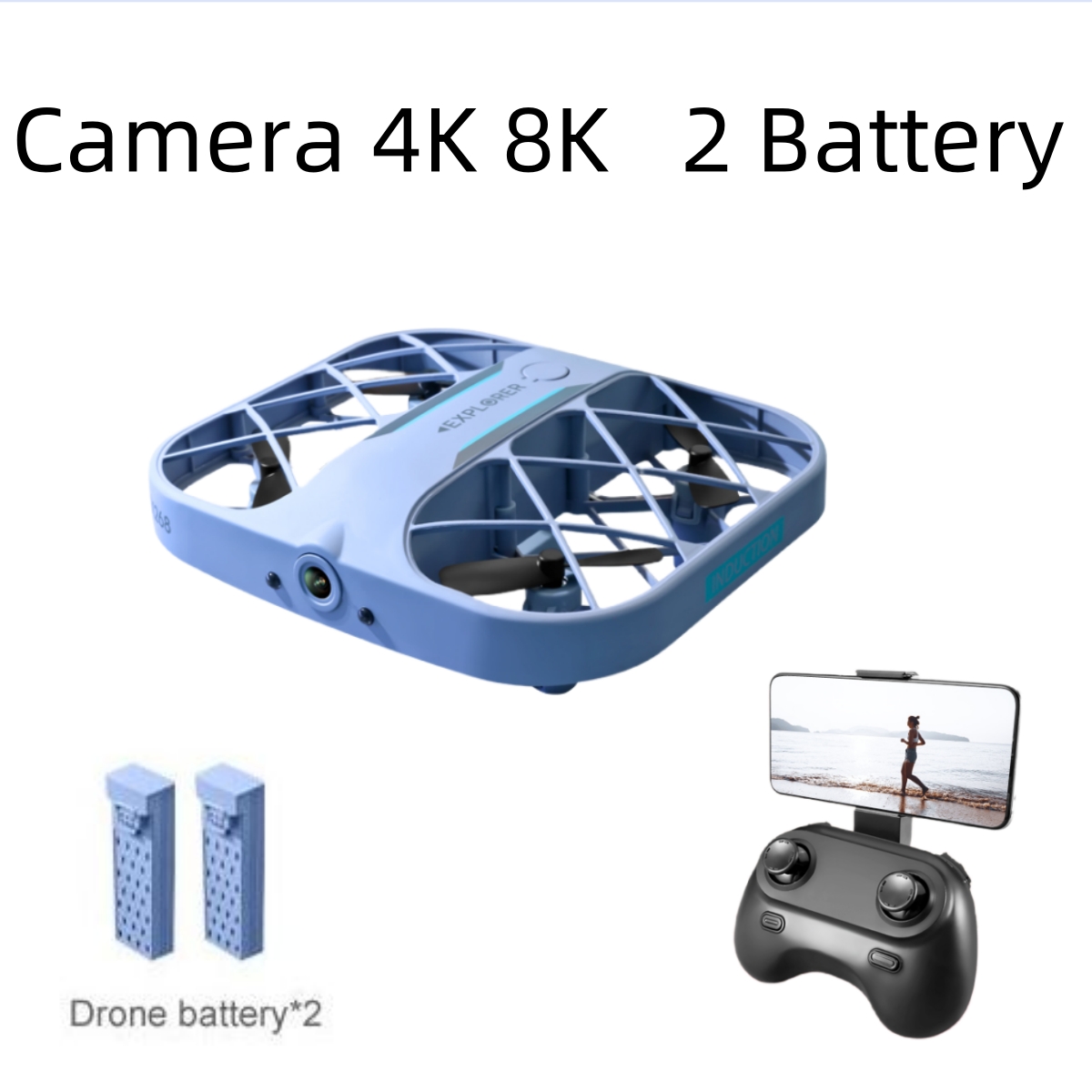 JJRC H107 FPV RC Drone with 2  - Drone Kit With Camera 评论和价格